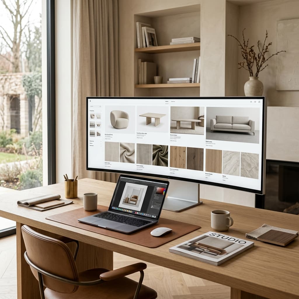 Virtual Showroom — interior design showroom