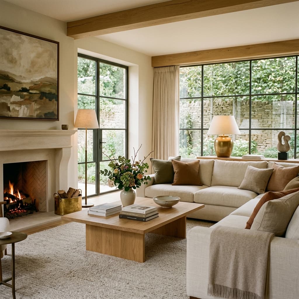 Same property virtually staged by Quiet Luxury
